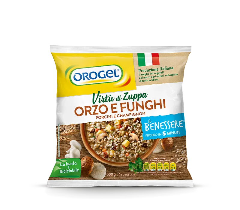 Pack - Virtù di Zuppa Orzo e Funghi