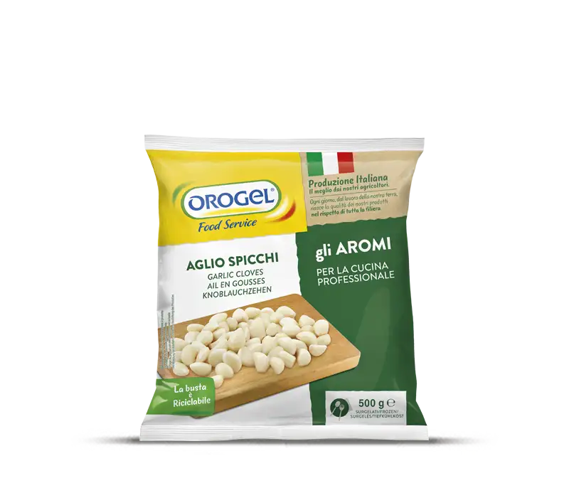 Prodotto aglio spicchi
