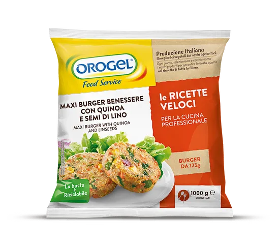 Pack - Burger with Quinoa and Linseeds (125 g)