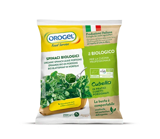 Pack - Organic Spinach Leaf Portions