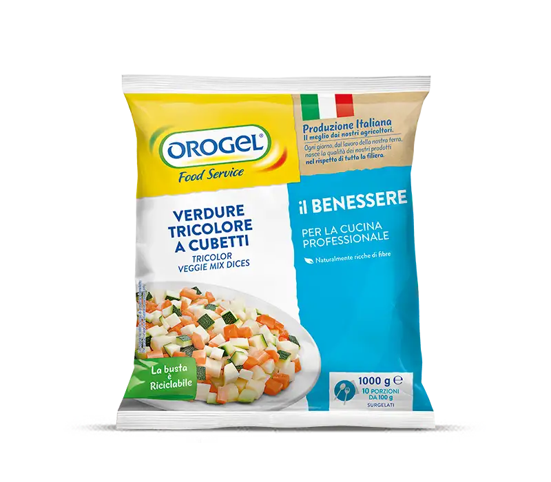 Pack - Verdure Tricolore a Cubetti