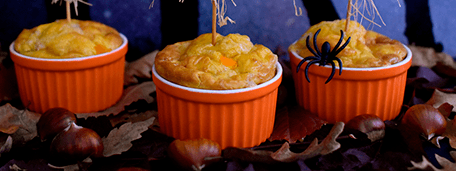 Pumpkin and gorgonzola muffins