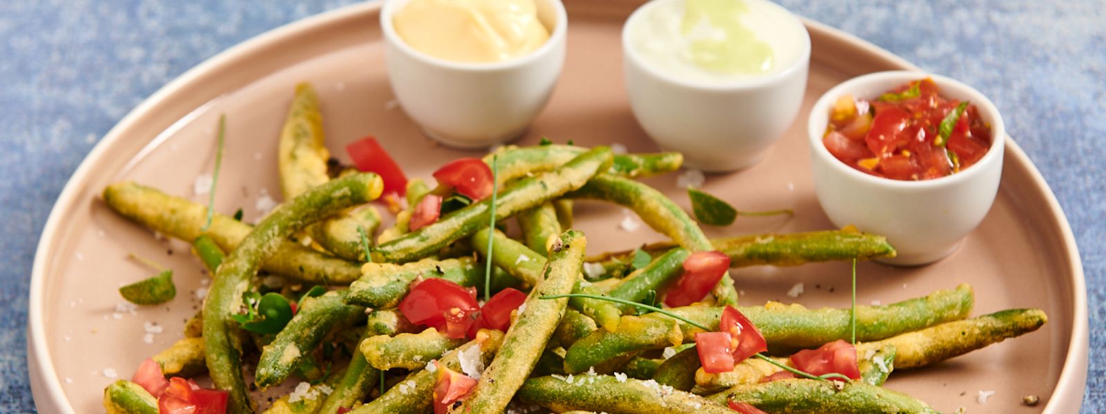 Battered Green Beans Nibbles